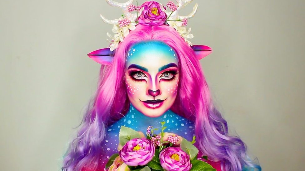 'Make-up lets me be whoever I want to be'