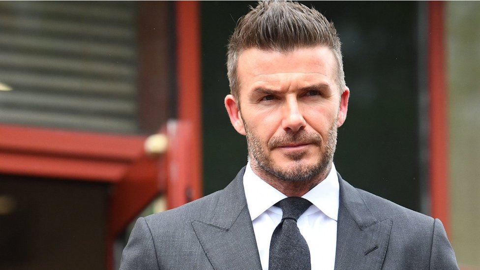 David Beckham banned from driving for using mobile phone