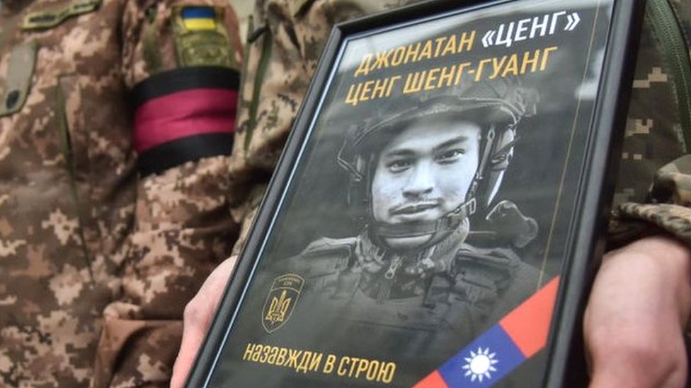 Why Taiwanese are among Ukraine's foreign fighters