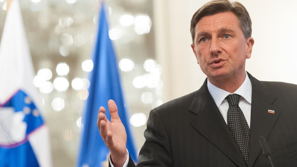 Slovenian President Borut Pahor