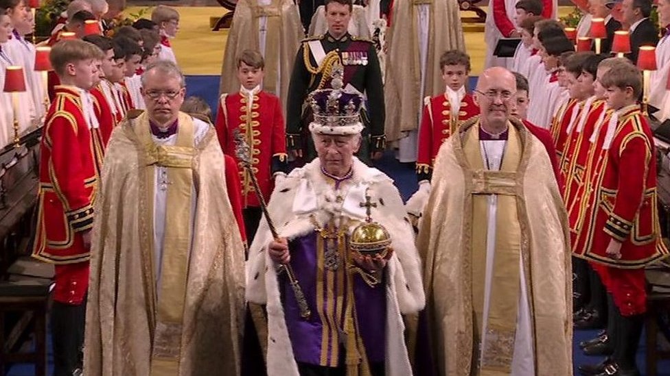 How King Charles' Coronation unfolded...in 90 seconds