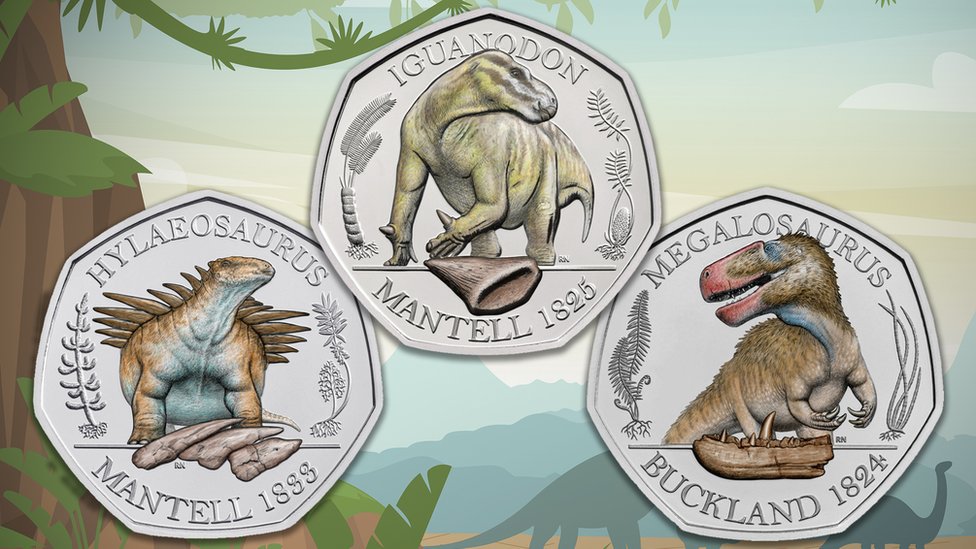 Royal Mint launches first ever augmented reality dinosaur coins