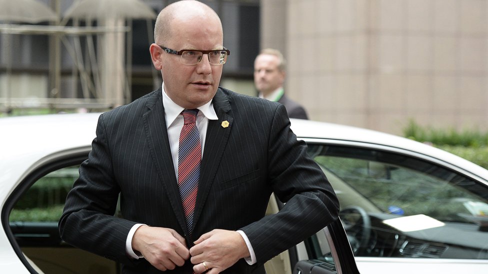 Czech Prime Minister Bohuslav Sobotka