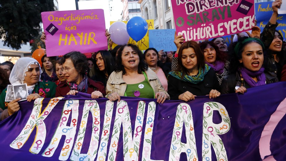 مسيرة للمعارضة التركية