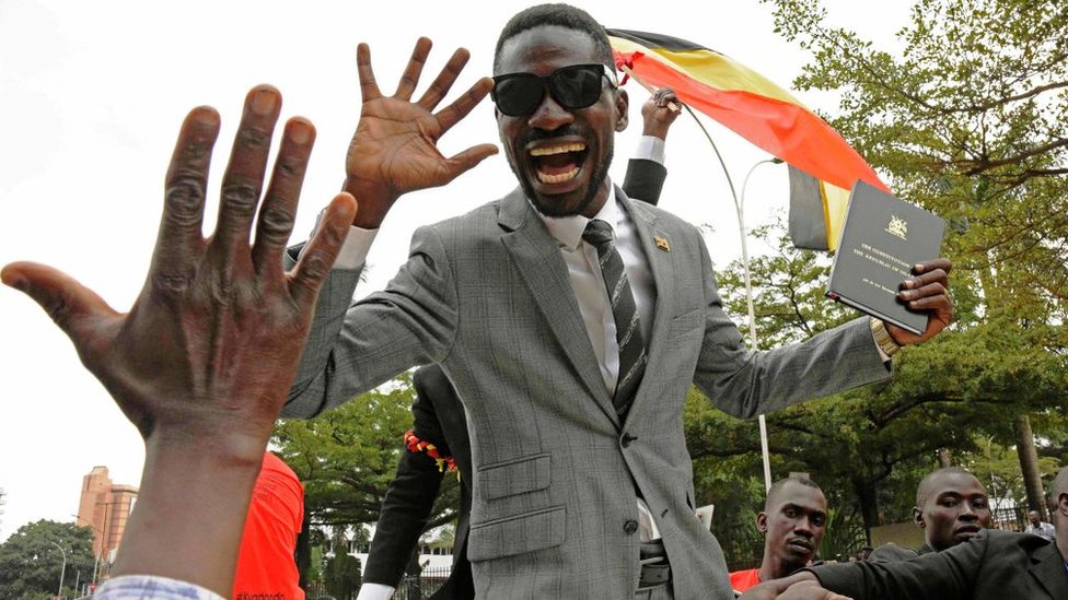Dickens Olewe on the Afrobeats MP standing up to Uganda's long-time leader