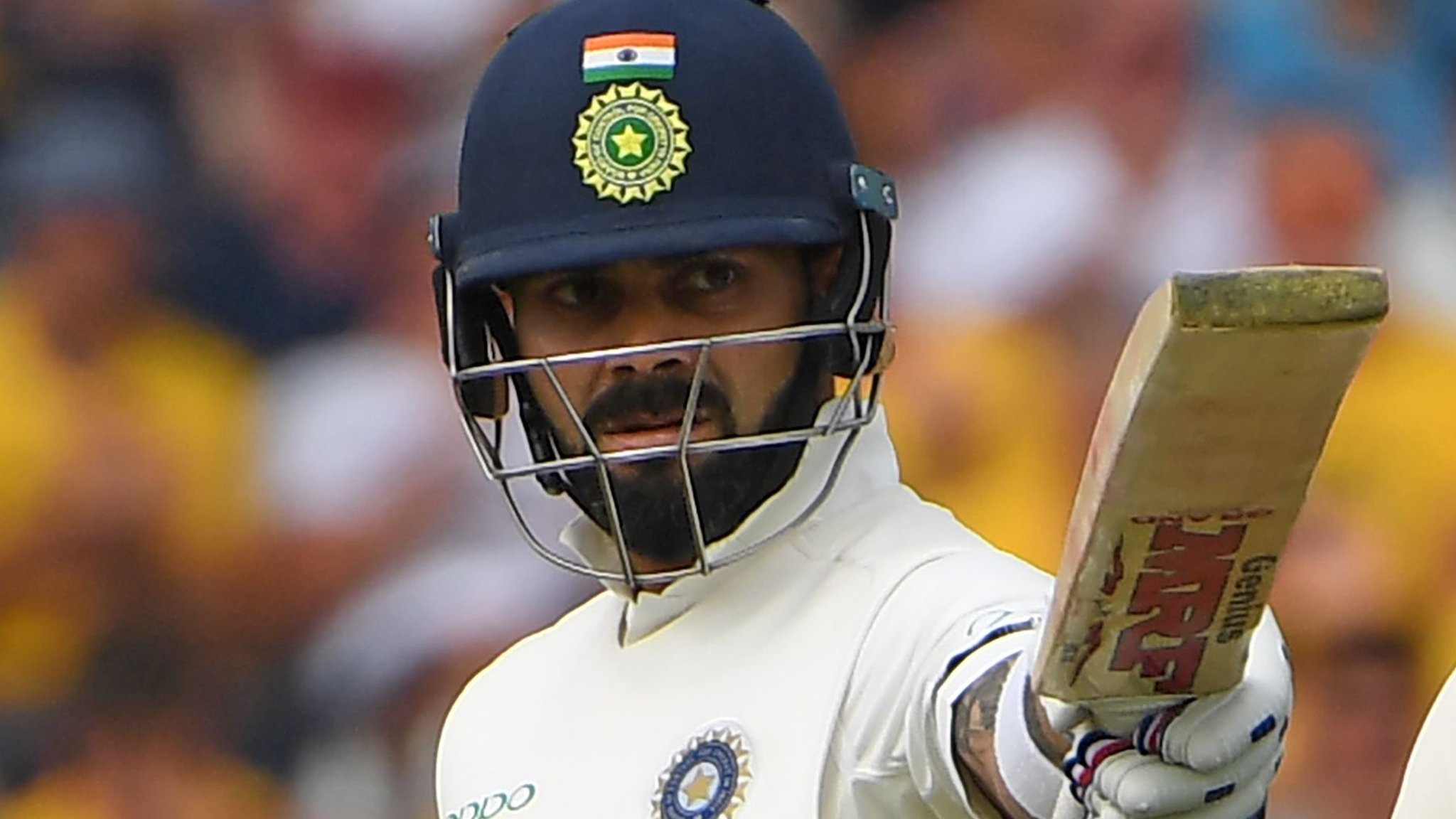 England v India: Virat Kohli hits 97 on opening day of third Test
