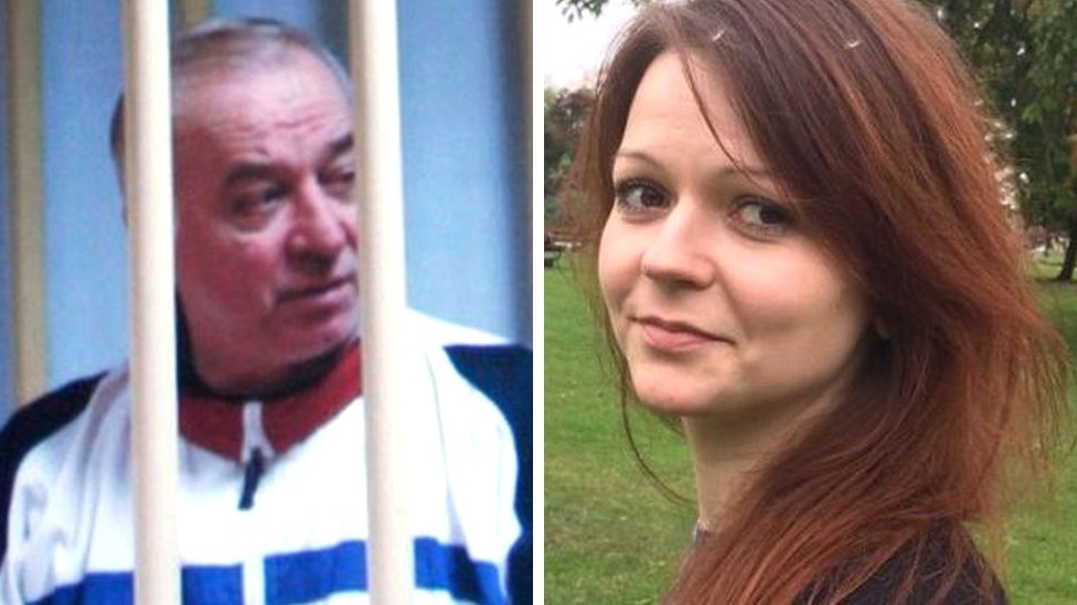 Sergei Skripal y su hija Yulia