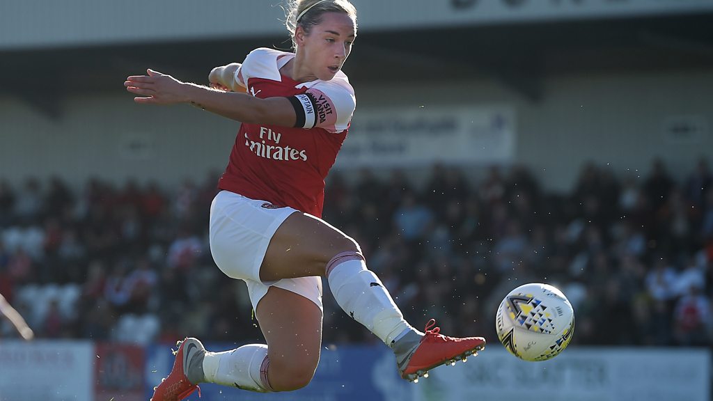 WSL highlights: Arsenal 6-0 Reading - Vivianne Miedema scores a hat-trick