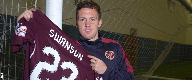 New Hearts signing Danny Swanson