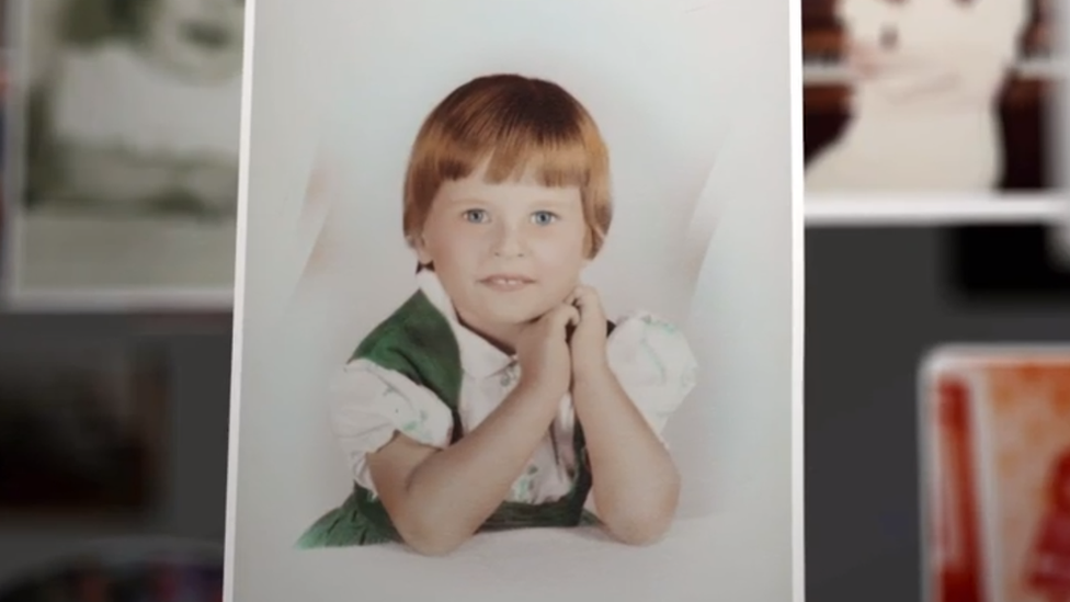 Jeannie Peeper de pequeña