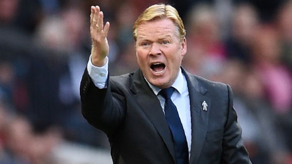Ronald Koeman: Everton manager has 'total support' of club's board