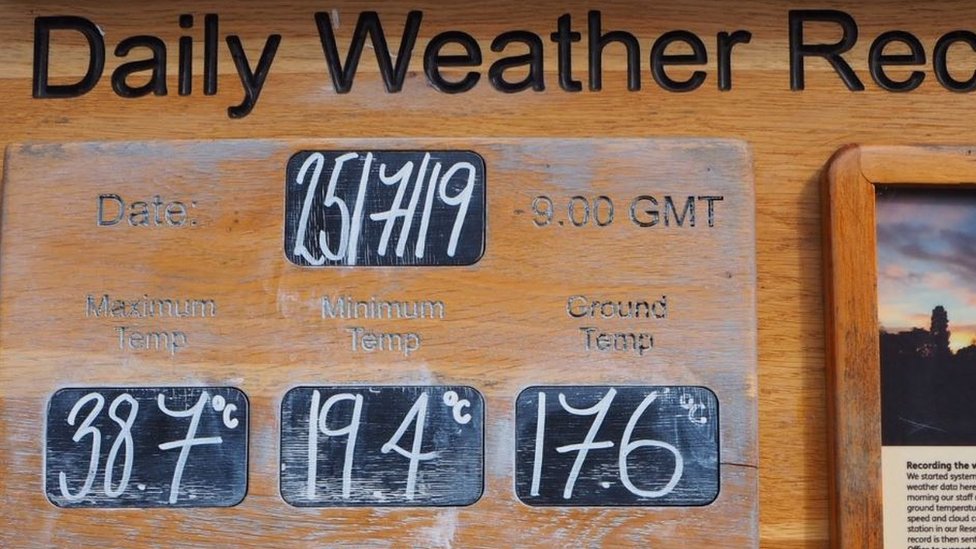 Highest temperature 'dismays' record-holder
