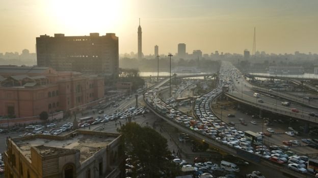 زحام في القاهرة