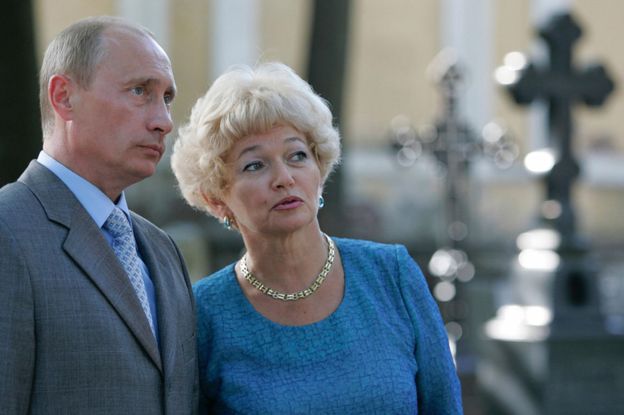 Vladimir Putin y Lyudmila Narusova