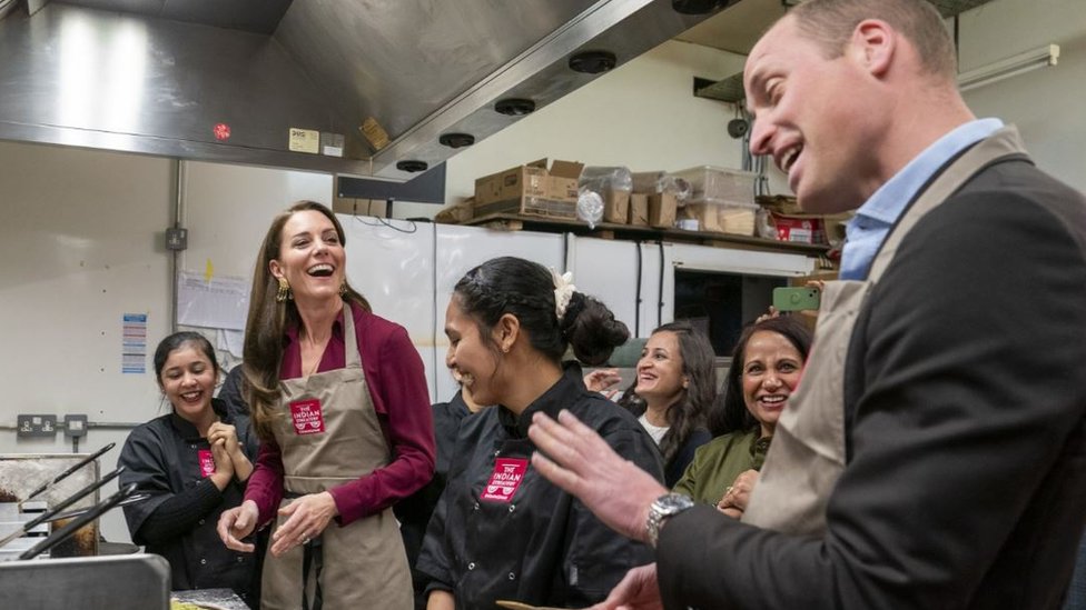 Prince William takes customer's restaurant booking