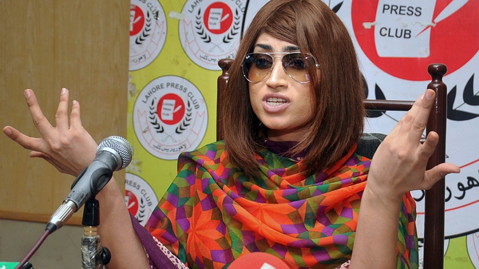 Qandeel Baloch, celebridade da internet no Paquist�o