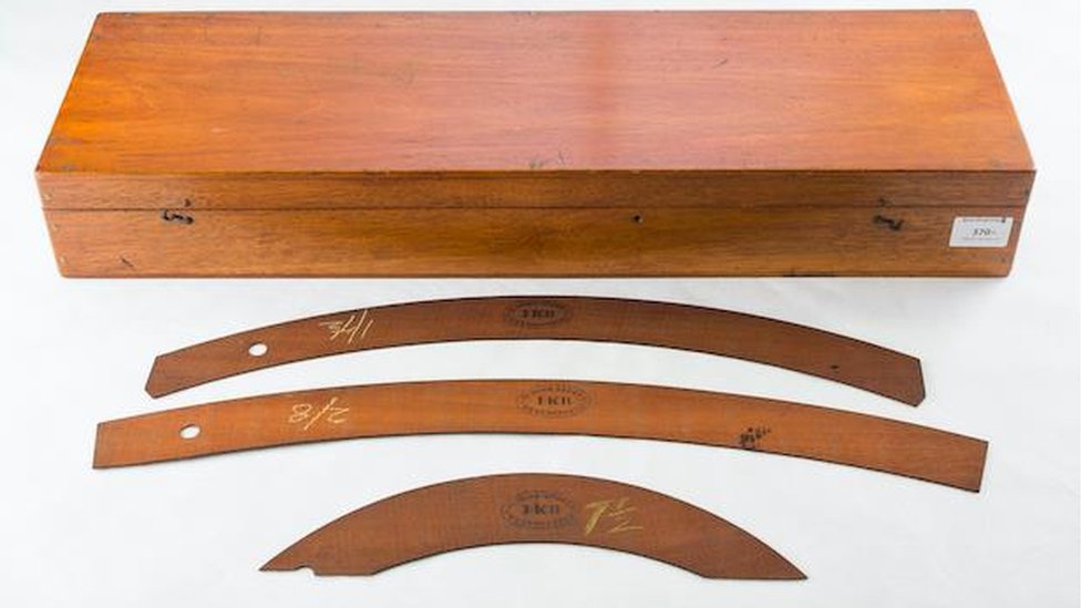 Instrumentos de dibujo de Isambard Kingdom Brunel