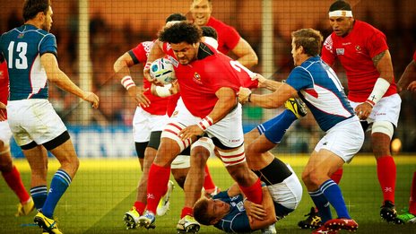 VIDEO: The Hit: Tonga on song, Wales prepare