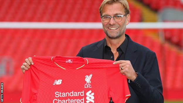 New Liverpool boss Jurgen Klopp