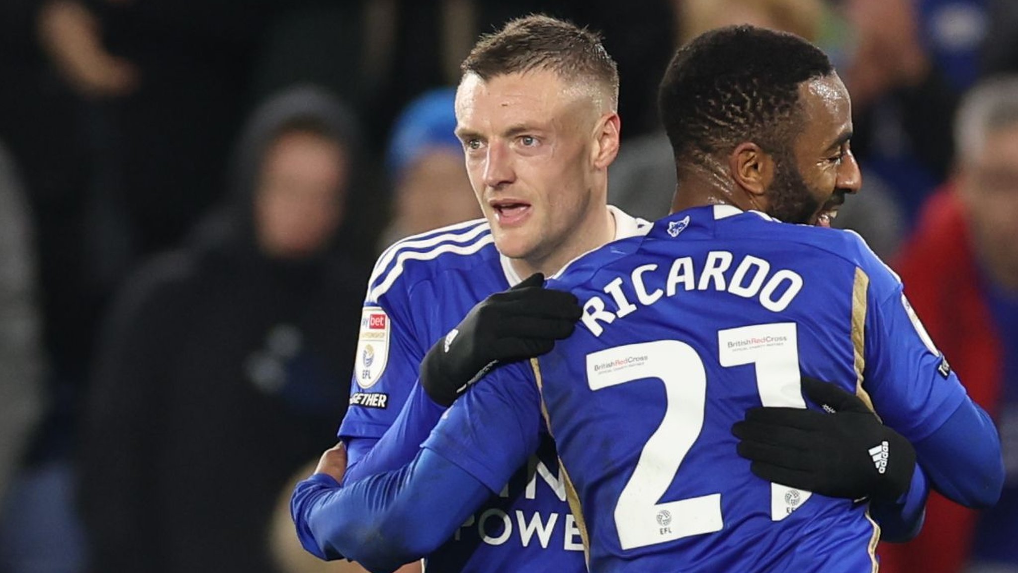 Leicester City 2-0 Sheffield Wednesday: Jamie Vardy helps Foxes go