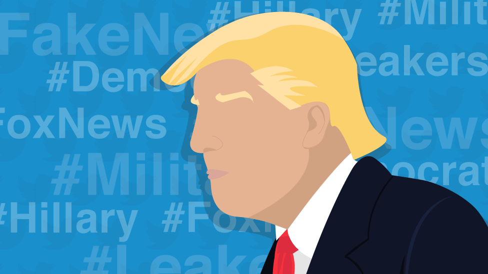 Trump's year on Twitter: Who has he criticised and praised the most?