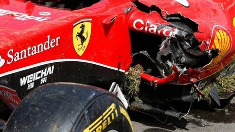 How scary Austrian GP crash unfolded