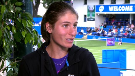 VIDEO: 'Eastbourne atmosphere great'