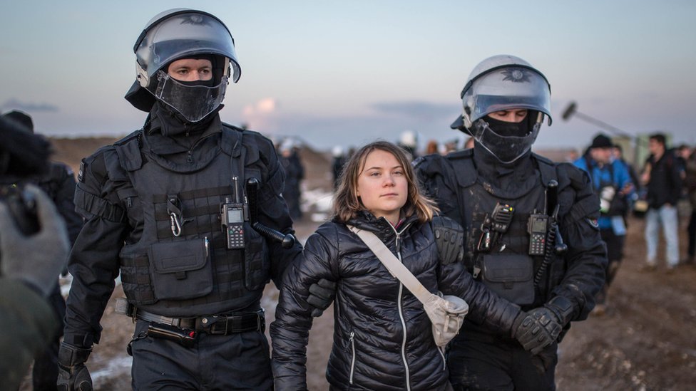 German police deny Greta's detainment was staged