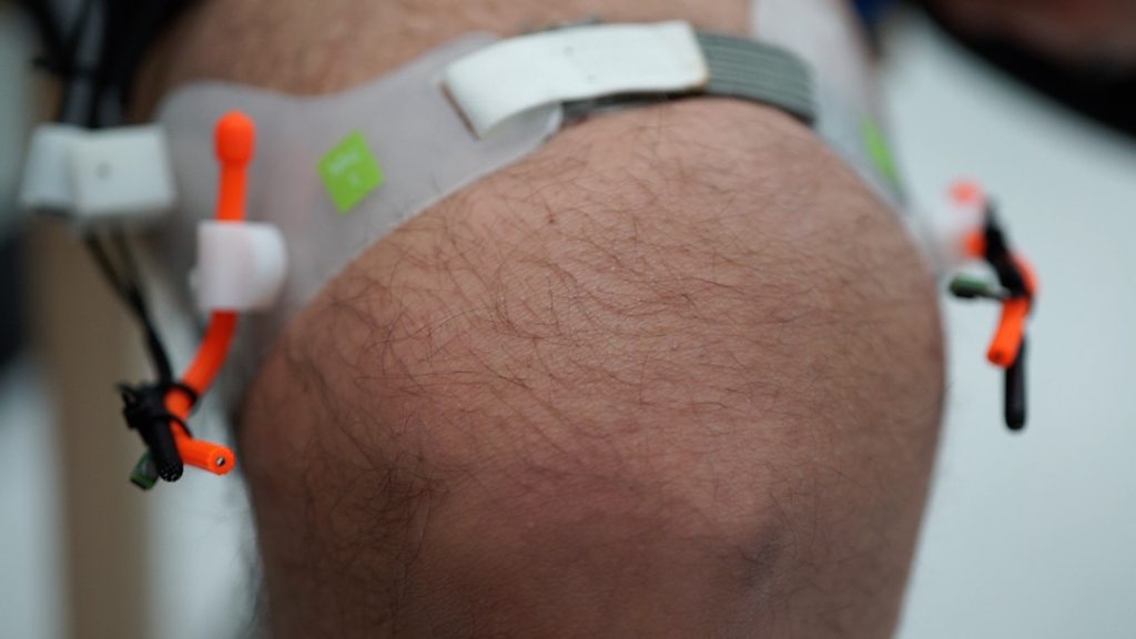 What does the inside of your knee sound like?
