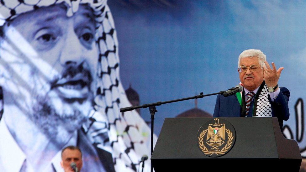 الرئيس محمدو عباس يخطب في الجماهير