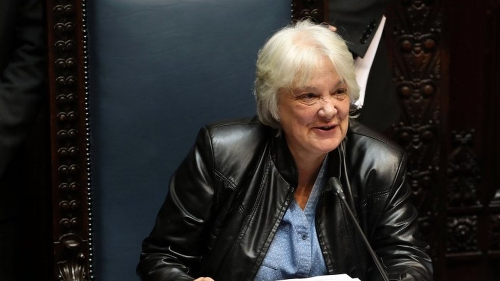 Lucia Topolansky is Uruguay's first female vice president