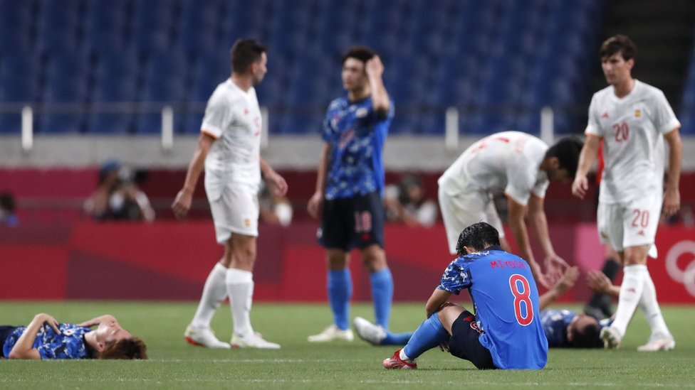 東京五輪】 サッカー男子、日本は準決勝でスペインに敗退 女子