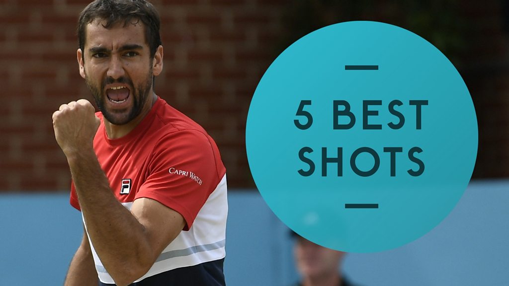 Marin Cilic sees off Nick Kyrgios - five best shots