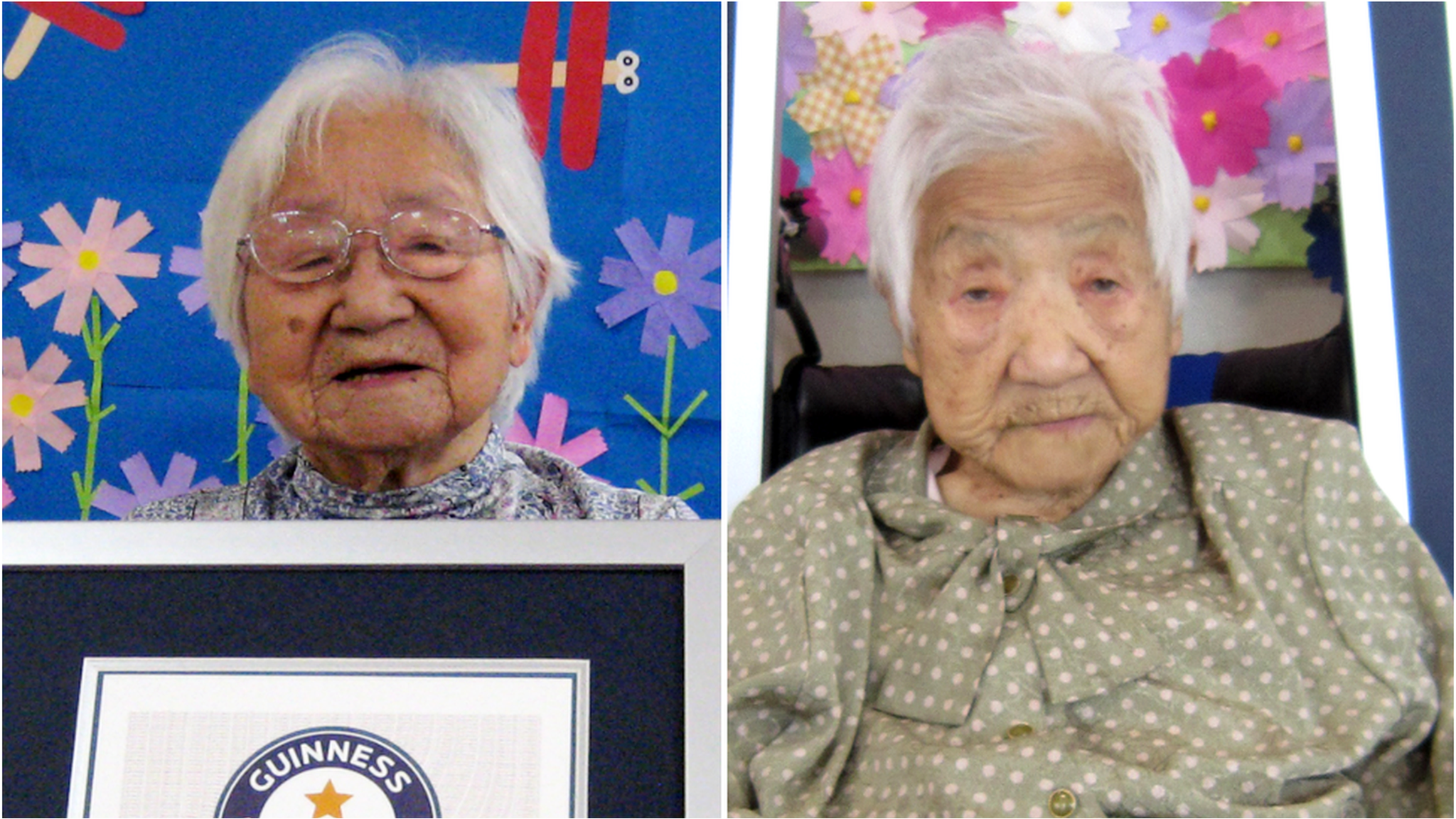 日本の107歳姉妹、世界最高齢の双子にギネス認定 - BBCニュース