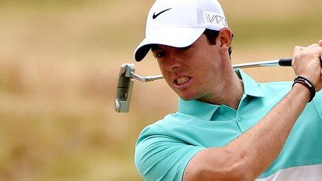 McIlroy seven off early US Open pace