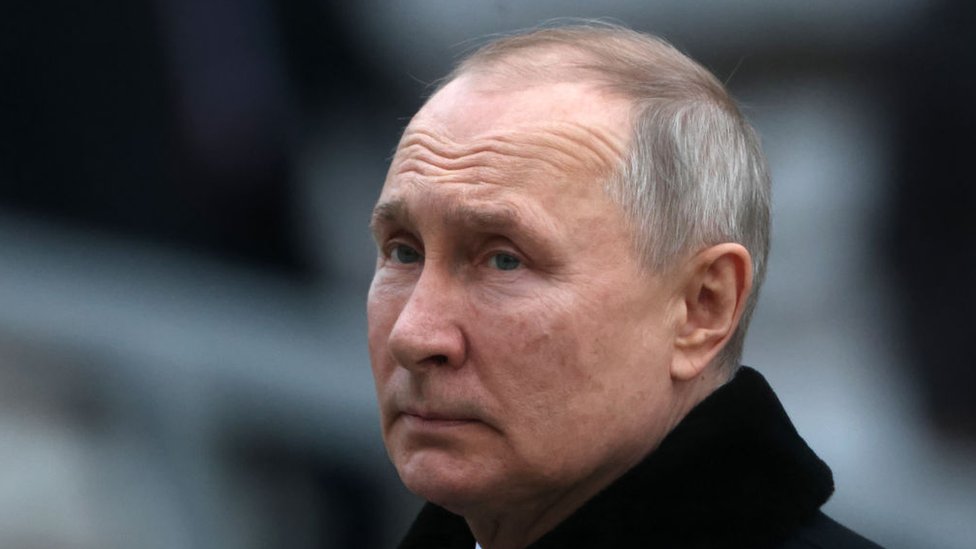 Putin says Russia facing German tanks again