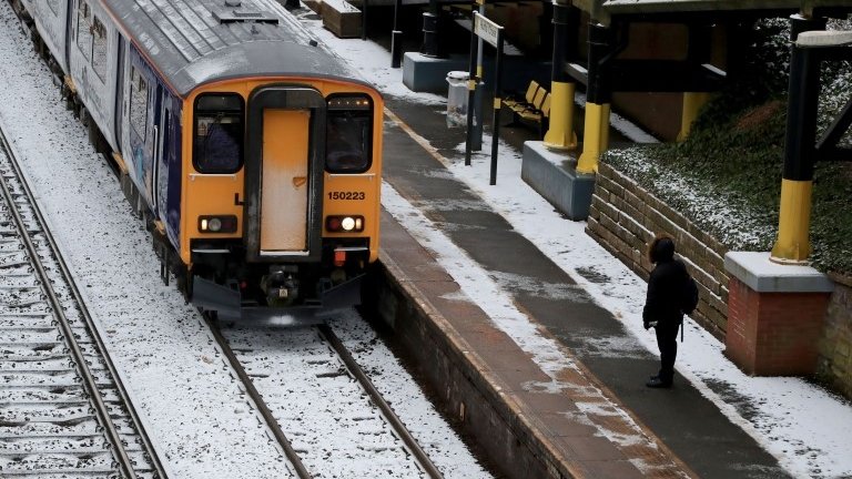 UK snow: Why is my train cancelled in cold weather?