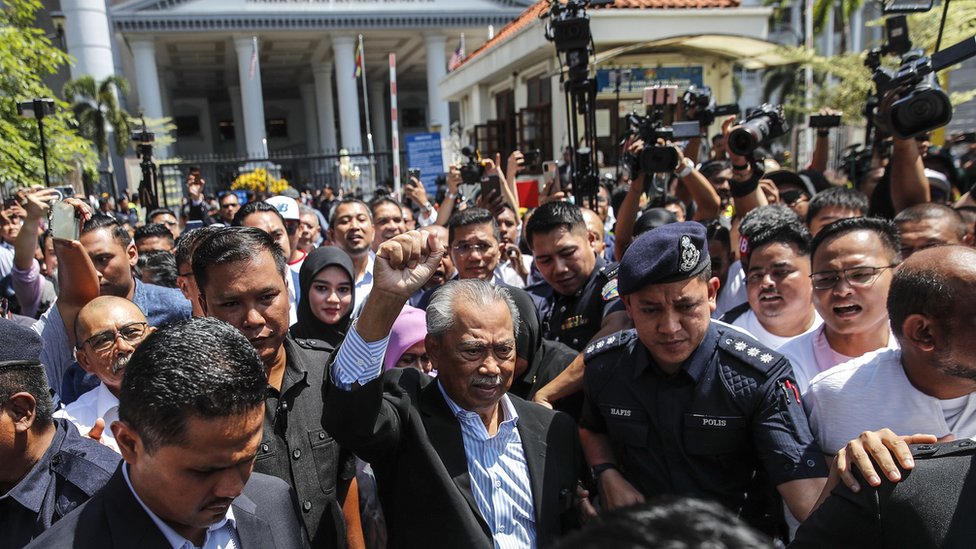 Malaysia ex-PM faces charges in political escalation