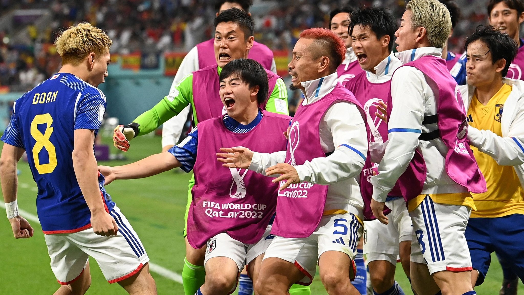 2022年サッカーW杯】 日本、決勝トーナメント進出 スペインに際どい