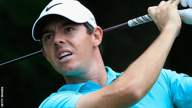 Four-time major winner Rory McIlroy