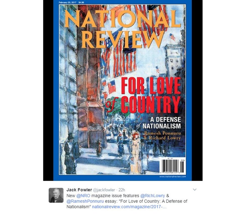 National Review cover story: