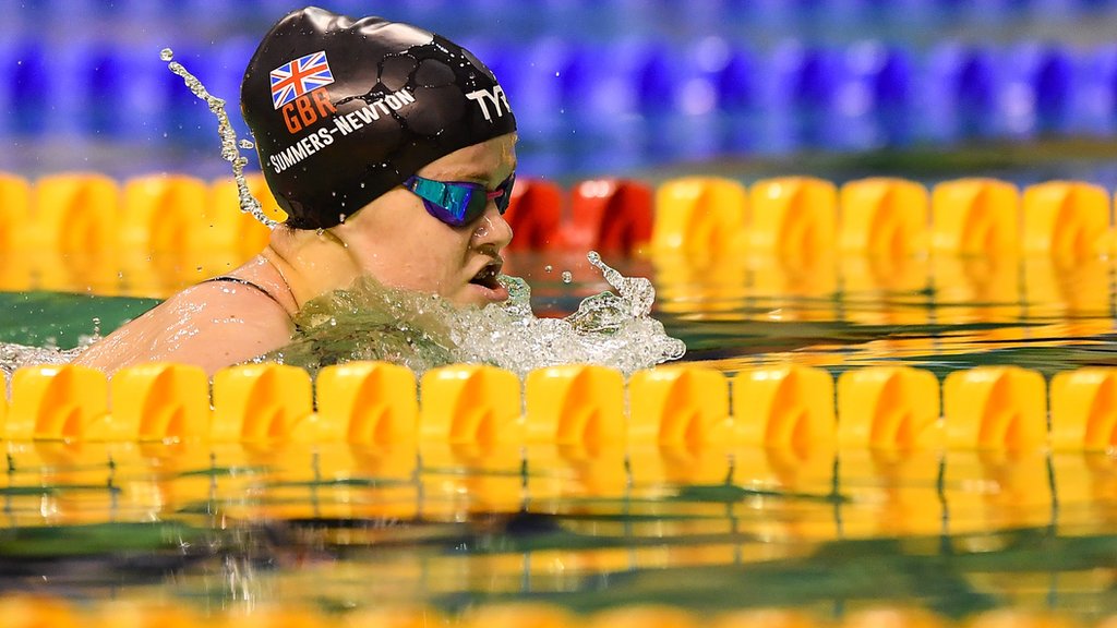 World Paraswimming European Championships Maisie SummersNewton c...