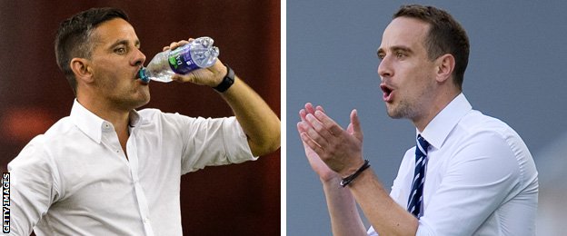 John Herdman and Mark Sampson