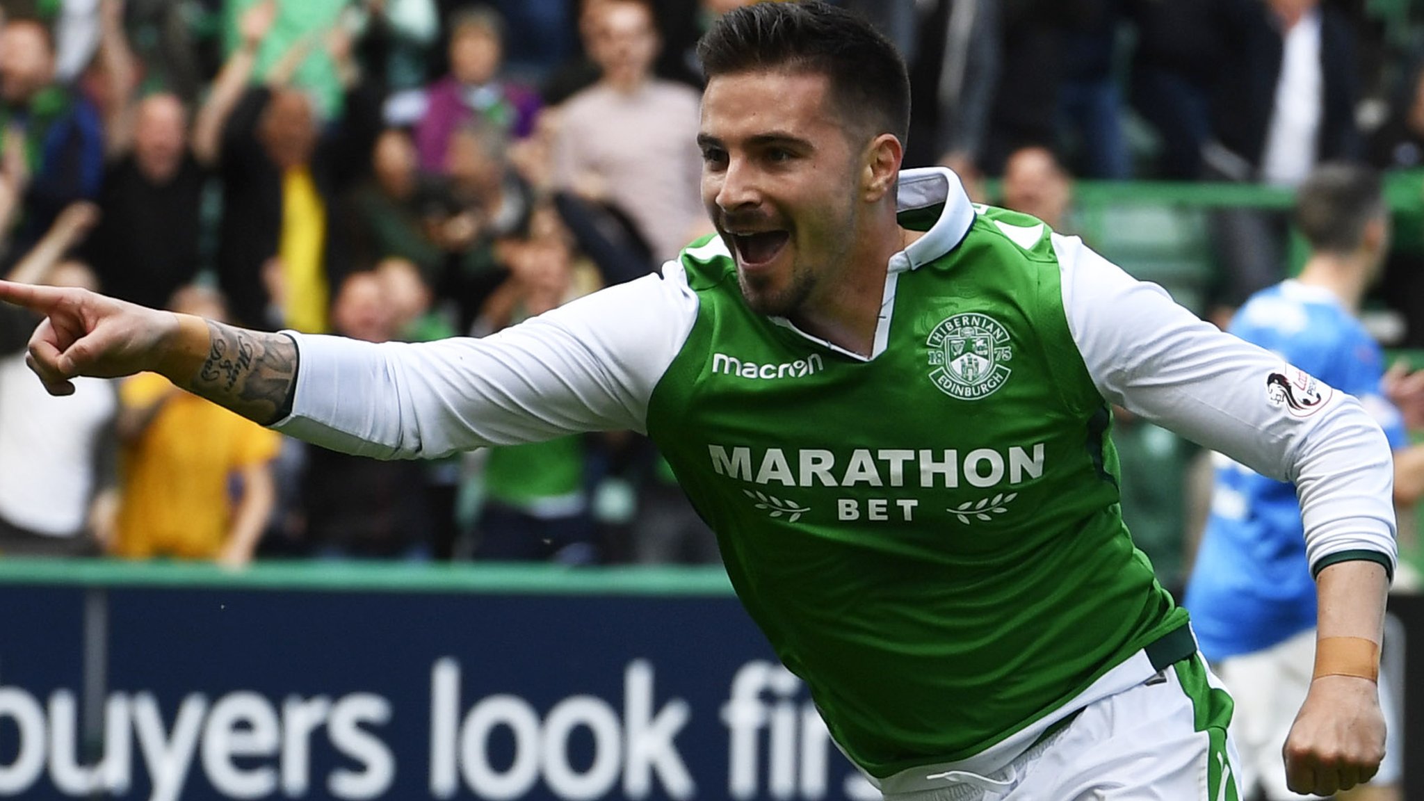 Ten goals, red card, injury-time equaliser - Hibs 5-5 Rangers