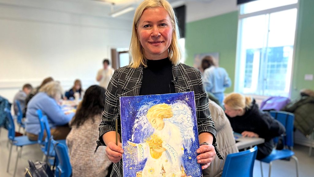 'How art helped me cope with trauma of war'