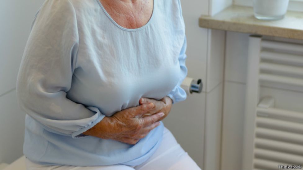 Mujer con dolor