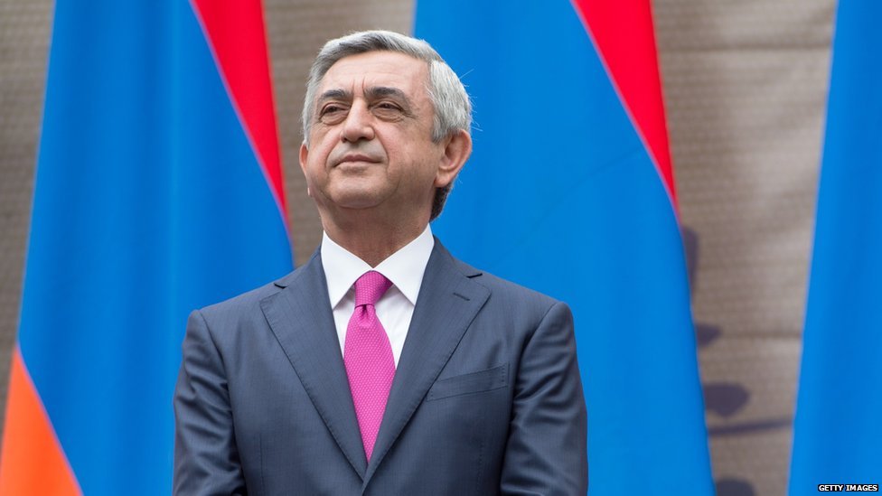 Armenian President Serge Sarkisian