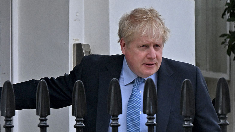 Tough moments for Johnson in Partygate questioning
