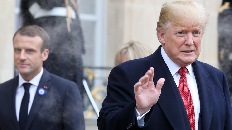 トランプ氏、雨を理由に戦没者墓地へ行かず 国内外で批判 - BBCニュース