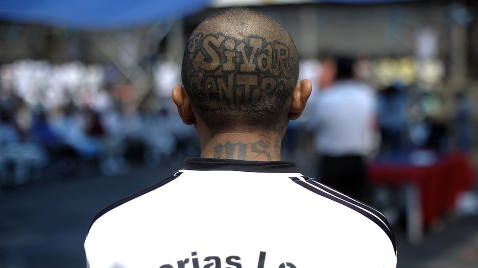 Cuál es el significado oculto en los tatuajes de la Mara Salvatrucha?  Las  autoridades se han dedicado a investigar el significado de los tatuajes de  diversas bandas criminales, como la Mara